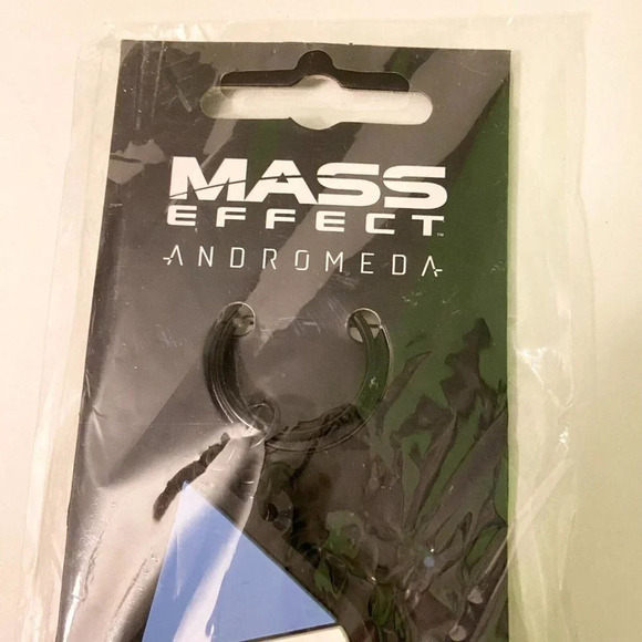 2017 Mass Effect Andromeda Rubber  Key Chain Nerd Block Collectible - Picture 3 of 11